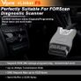 Vgate Vlinker FS ELM327 USB OBD2 Car Diagnostic Tools FORScan OBD2 Automotive Scanner MS/HS CAN PK OBDLink EX For Mazda also 2025 Vgate vLinker FS USB OBD car diagnostic scanner for All Ford Mazda models work with FORScan carflash hidden ,programming Image 5