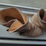 genuine leather ankle boots size uk 2 worn once or twice Image 3