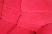 Large dark pink sofa immaculate condition size 80inchs long