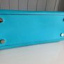 Michael Kors Selma Satchel Saffiano Leather Blue Teal Turquoise Image 9