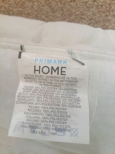 Single duvet