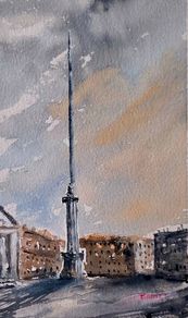dublin 3 iconic scenes watercolour