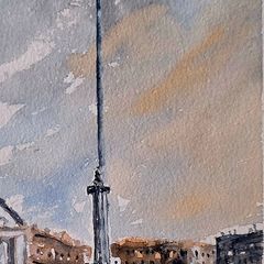 dublin 3 iconic scenes watercolour