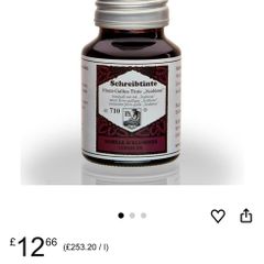 Ink for fountain pen
