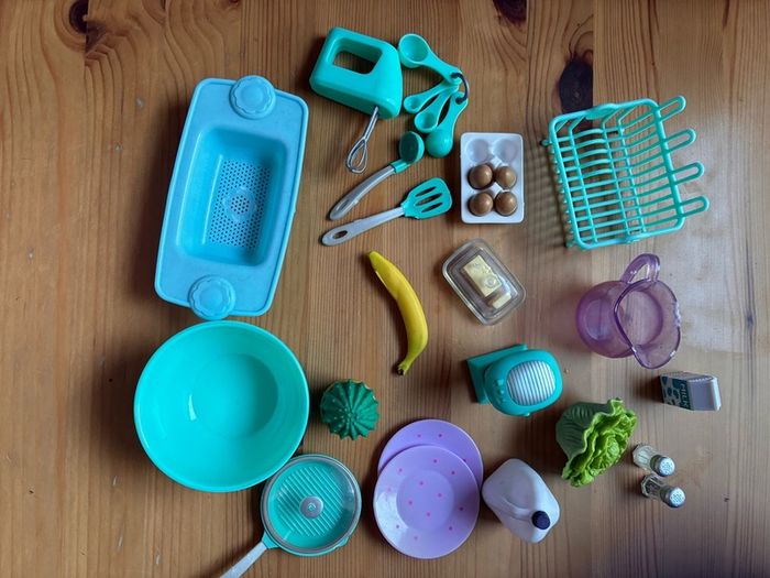 Our Generation Kitchen and Refrigerator set