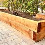 Front Porch Planter Box, Garden Sleepers Edging Image 5