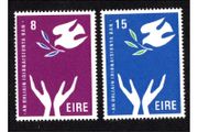 1975 Ireland International Women's Year Commemorative Stamps Mint Never Hinged (MNH)