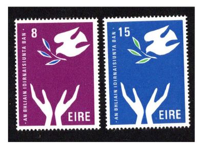 1975 Ireland International Women's Year Commemorative Stamps Mint Never Hinged (MNH)