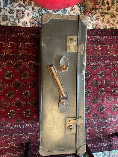 Antique vintage suitcase