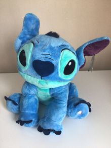 Disney Stitch light up cheeks plush teddy