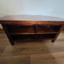 Mahogany tv unit Image 2