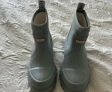 Stella McCartney Grey Hunter Boots UK 5 Brand New