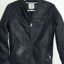 Biker style faux leather jacket Image 4