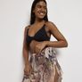 RIVER ISLAND Beige Floral Midi Sarong! Image 2
