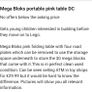 Mega Bloks Folding Table (Dc)364 Image 6
