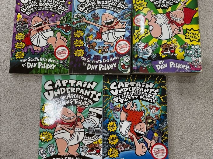 Captain Underpants by Dav Pilkey