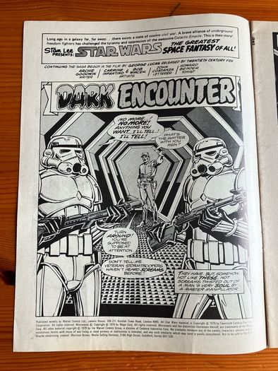 Comic: 'Star Wars Weekly' no. 67 / 1979