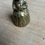 brass miniatures lady and mouse Image 5