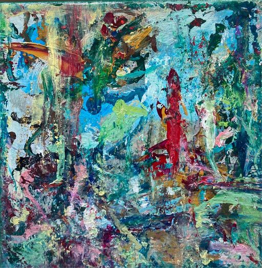 Original Abstract Painting Framed Original Abstract Paintin  Contemporary Irish Art
