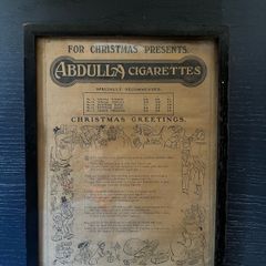 old cigarette advertisement