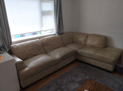 Leather Couch Sofa
