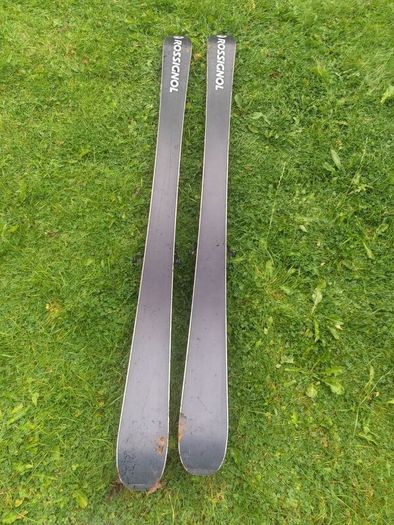 Skis and poles