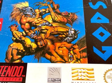 Gods for Super Nintendo SNES - Boxed