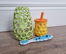 Cognikids sip grip and dip weaning kit