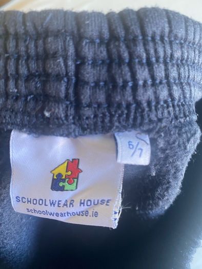 School wearhouse navy bottoms (age 6-7)