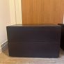 Bedside locker / cabinet / nightstand 2 drawer (2 piece) Image 2