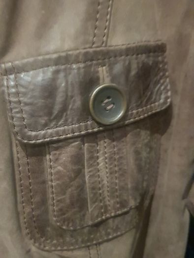 Leather jacket Zara L