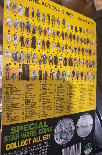 Star Wars Last 17 Power of the Force Barada Cardback