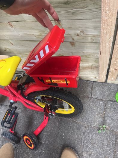 fireman bike with stabilisers