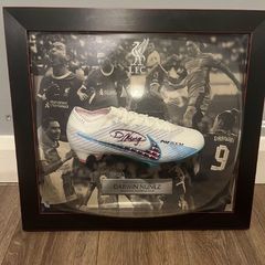 Signed Liverpool boat