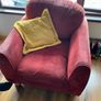 Red Sofa Suites 1x 2 Seater 1x 3 Seater 1x Chair Image 7