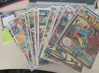 Doctor Strange lot from 70's