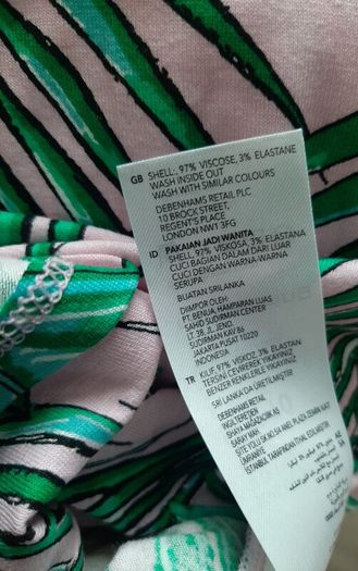 New summer maxi pink tag attached