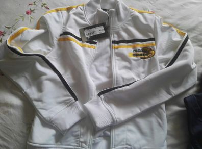 Ladies Diesel Sport Zip Top
