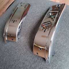 Bmw E30 front bumper coners chrome