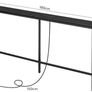Long Console Table Sofa Tables Behind Couch 180 cm Narrow Image 2