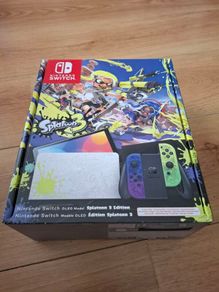 Nintendo Switch Oled Splatoon 3 Special Edition console