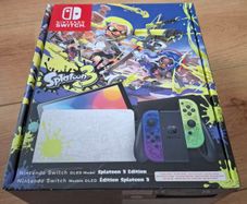 Nintendo Switch Oled Splatoon 3 Special Edition console