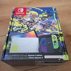Nintendo Switch Oled Splatoon 3 Special Edition console