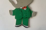 Porte Manteau Babar, vintage, French, 1989.