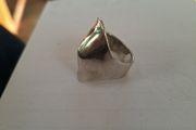 S/Silver knuckle ring