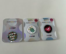 Genuine Popsocket Popgrip x 1 and Poptop x 2