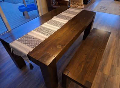Dinning Table & Bench