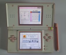 Nintendo DS Lite pink/white