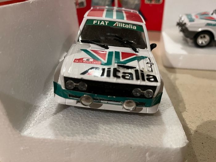 Fiat Rally Alitalia 1/25 Rare Polistil
