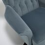 Vintage Blofeld 6250 Swivel & Rocking Lounge Chair in Blue Velvet by Paul Conti for G-Plan, 1960s Image 4